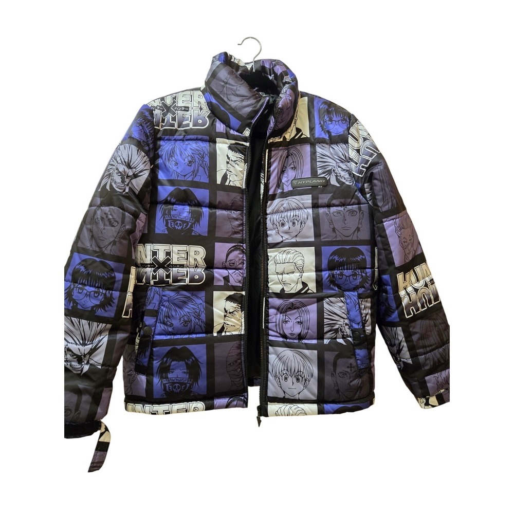 HYPLAND Hunter x Hunter Puffer Jacket Anime Mens Jacket